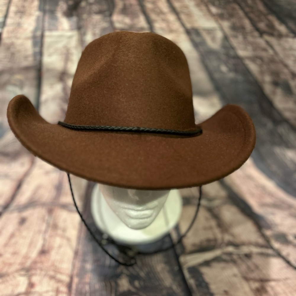 Vince Camuto Brown Cowboy Hat - Picture 4 of 4